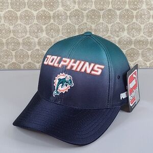 New Mens Vintage Miami Dolphins Adjustable Snapback Cap Hat